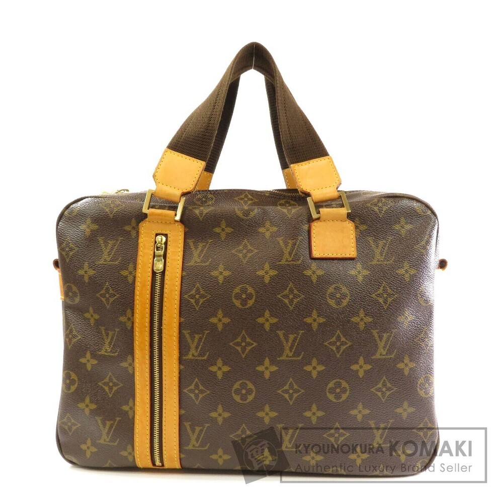 Louis Vuitton Sac Bosphore Business Briefcase Monogram Canvas Brown